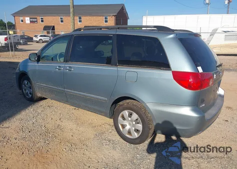 2008 Toyota Sienna Le из США, поврежденный, VIN 5TDZK23C08S225059